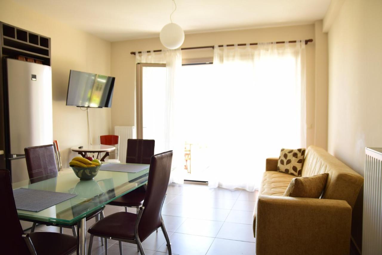 Angelos Apartments Karavomylos Exteriér fotografie